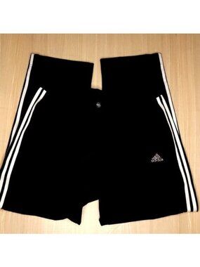 Adidas Women's New Black Y2K Glam Velour Track Pants 1X